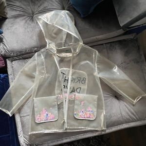 Zara girls rain jacket sz 8 ☔️ ☔️ 🌧